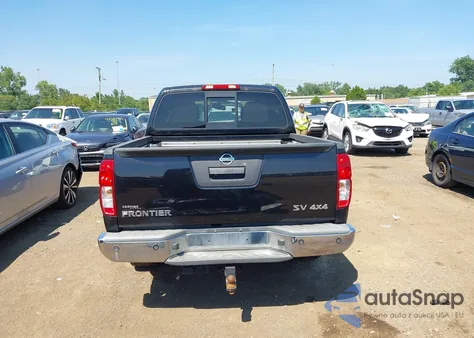2016 Nissan Frontier Sv из США, поврежденный, VIN 1N6AD0EV7GN719270